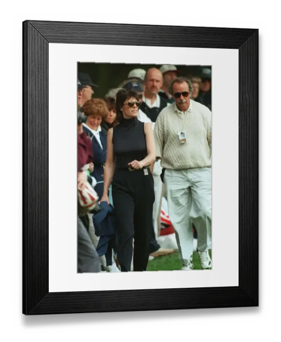Framed Print : Suzanne Danielle At Ryder Cup