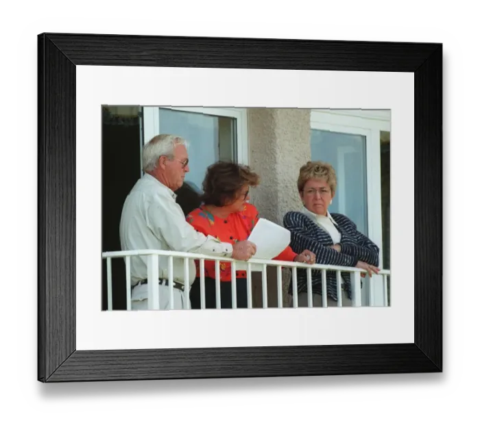 Framed Print : Arnold Palmer & Wife Framed Print : Arnold Palmer & Wife