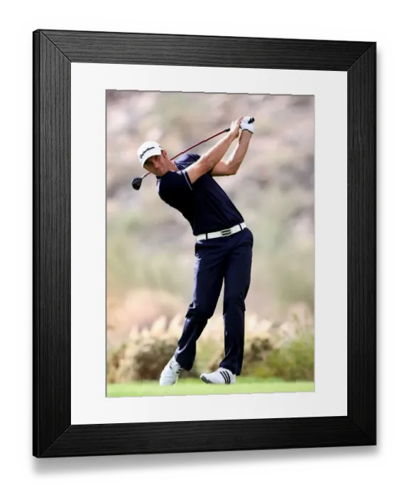 Framed Print : Dustin Johnson Framed Print : Dustin Johnson