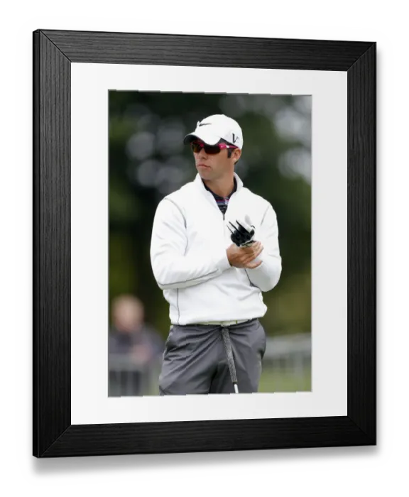 Framed Print : Paul Casey Holds His Wrist Framed Print : Paul Casey Holds His Wrist