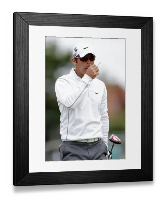 Framed Print : Paul Casey During His Poor Round Framed Print : Paul Casey During His Poor Round