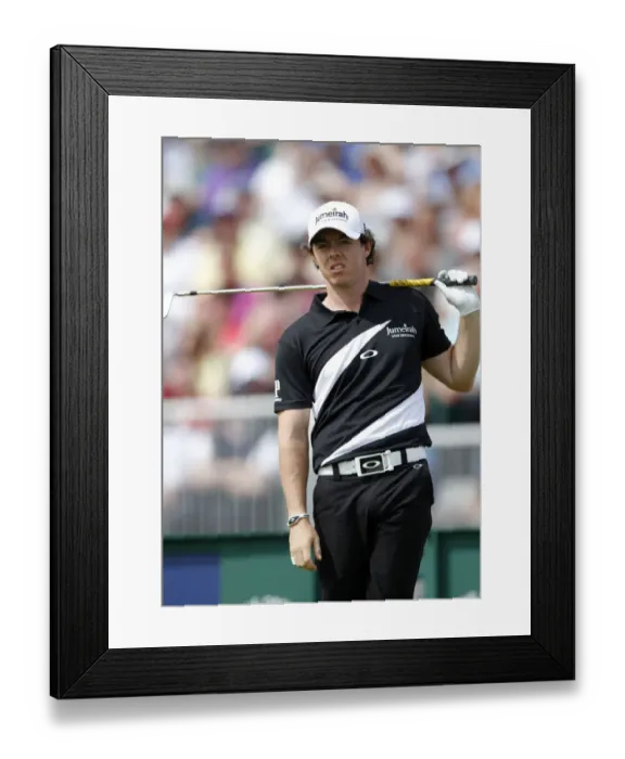 Framed Print : Rory Mcilroy Framed Print : Rory Mcilroy