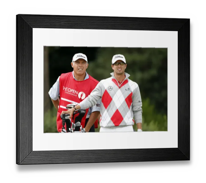 Framed Print : Adam Scott & Steve Wiliams Framed Print : Adam Scott & Steve Wiliams