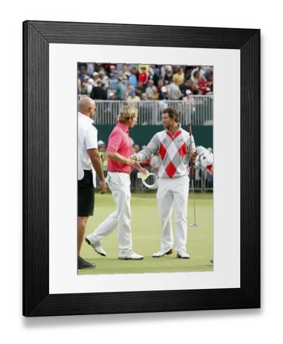 Framed Print : Brandt Snedeker & Adam Scott Framed Print : Brandt Snedeker & Adam Scott