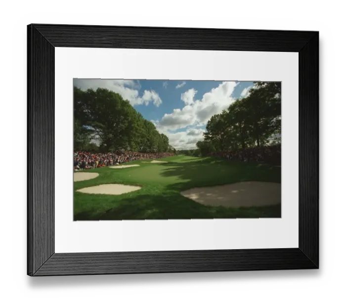 Framed Print : 13th Green Oak Hill Rochester Framed Print : 13th Green Oak Hill Rochester