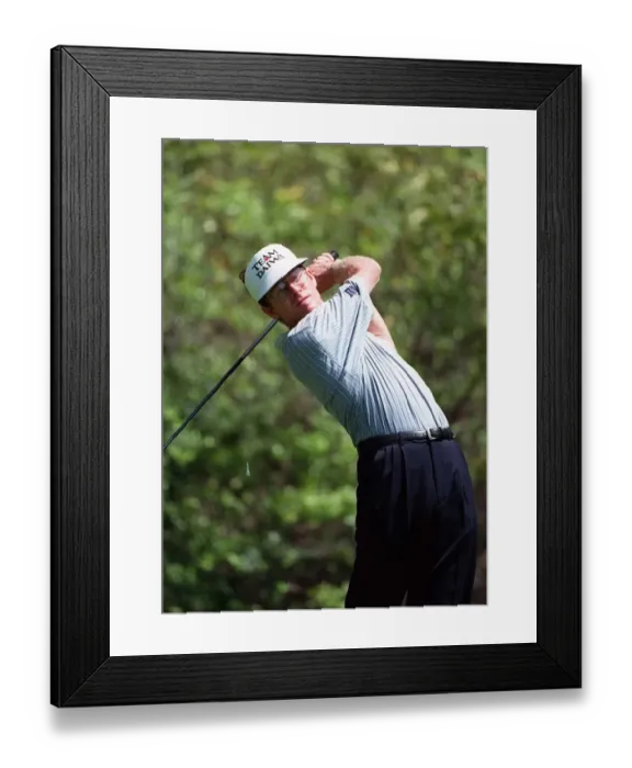 Framed Print : Mike Reid USA, 11 April 1996 Date: 11 April 1996 Framed Print : Mike Reid USA, 11 April 1996 Date: 11 April 1996