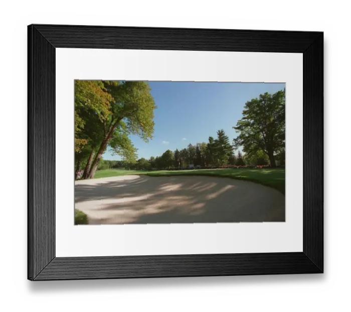 Framed Print : 8th Green. Oak Hill, Rochester Framed Print : 8th Green. Oak Hill, Rochester