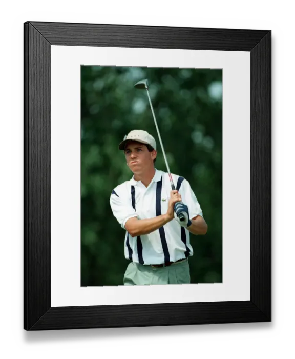 Framed Print : Sergio Garcia (A)