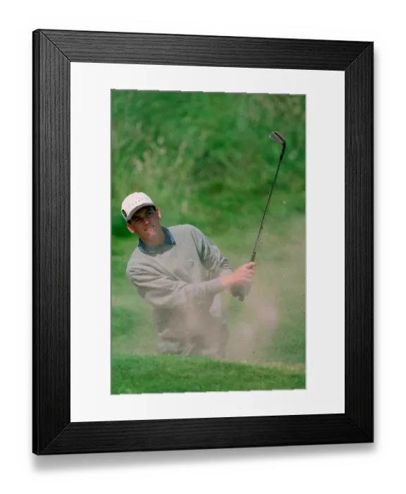Framed Print : Sergio Garcia (A) Framed Print : Sergio Garcia (A)