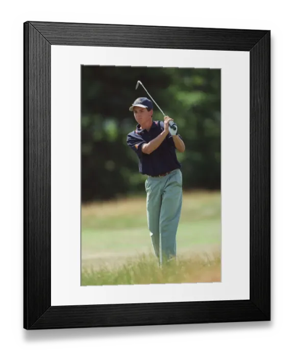 Framed Print : Sergio Garcia (A) Framed Print : Sergio Garcia (A)