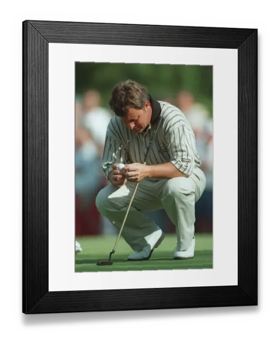 Framed Print : Woosnam Collects His Thoughts