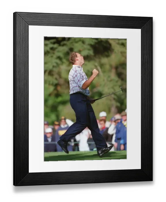 Framed Print : Tom Lehman Misses On Final Day