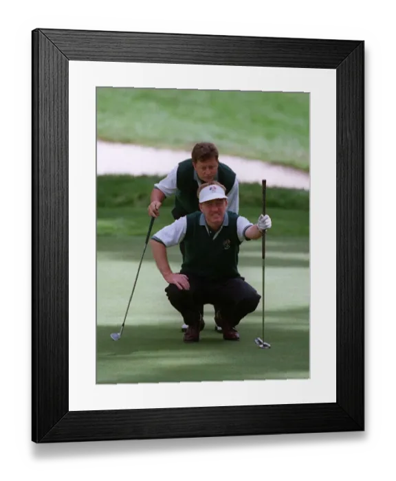 Framed Print : Philip Walton & Ian Woosnam Framed Print : Philip Walton & Ian Woosnam