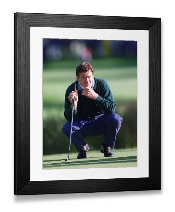 Framed Print : Nick Faldo Framed Print : Nick Faldo