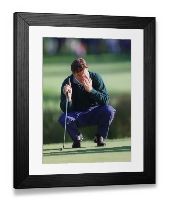 Framed Print : Nick Faldo Framed Print : Nick Faldo