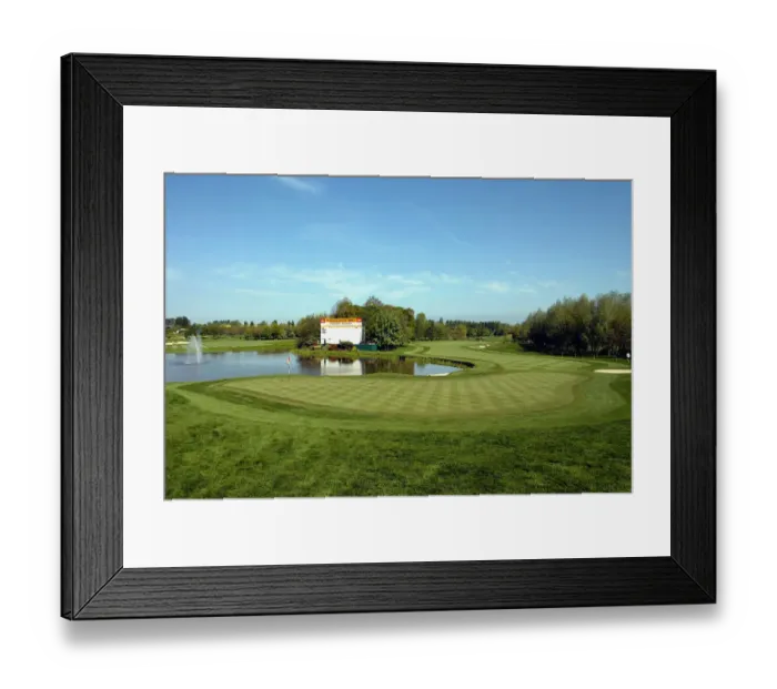 Framed Print : 9th Green The Brabazon, The Belfry B and H International Open The Belfry Framed Print : 9th Green The Brabazon, The Belfry B and H International Open The Belfry