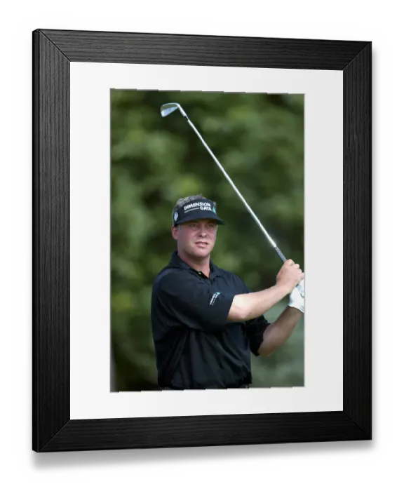 Framed Print : Darren Clarke Framed Print : Darren Clarke