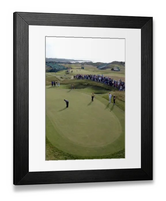 Framed Print : 13th Hole The Open, Muirfield, Scotland The Open Framed Print : 13th Hole The Open, Muirfield, Scotland The Open