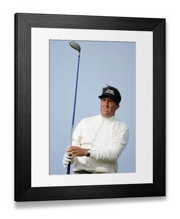 Framed Print : Phil Mickelson Framed Print : Phil Mickelson