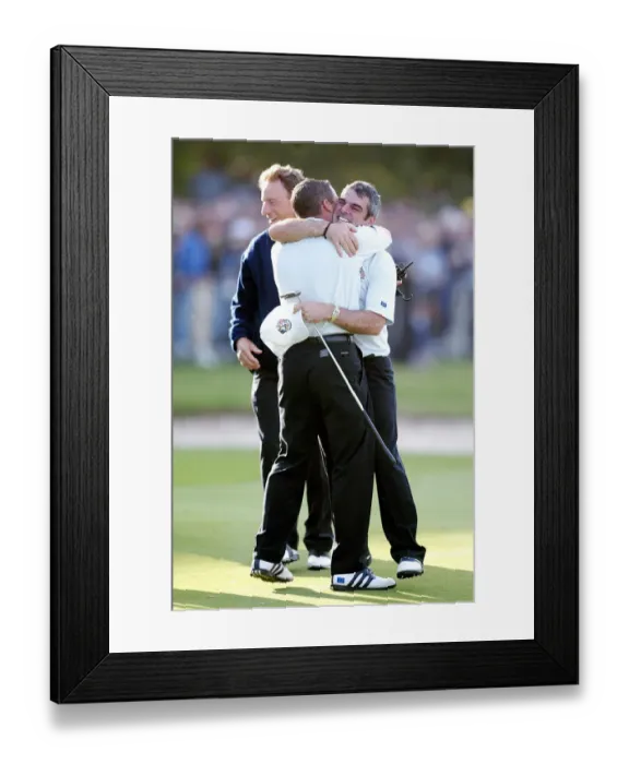 Framed Print : Paul Mcginley & Sergio Garcia Framed Print : Paul Mcginley & Sergio Garcia