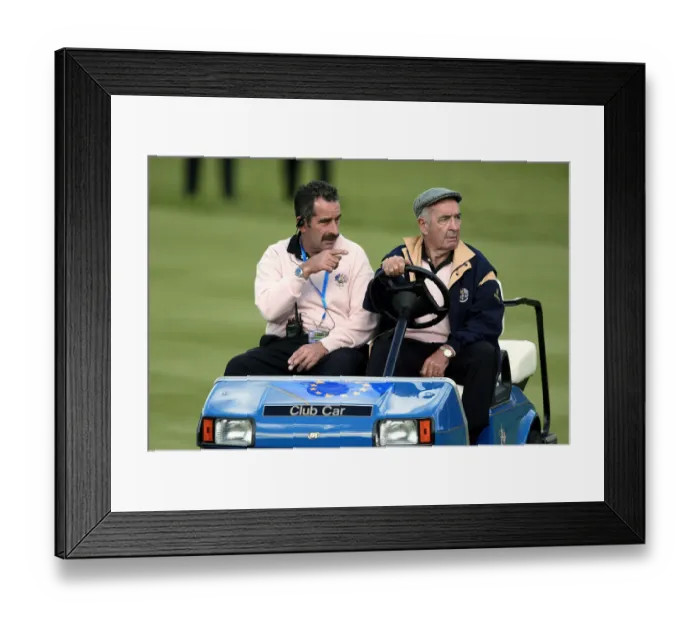 Framed Print : Bob & Sam Torrance Framed Print : Bob & Sam Torrance