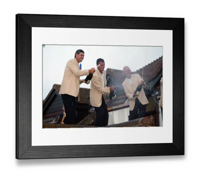 Framed Print : European Champagne Celebration