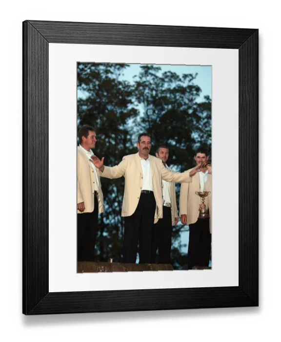 Framed Print : Sam Torrance Makes A Speech Framed Print : Sam Torrance Makes A Speech