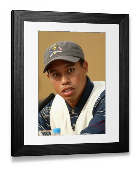 Framed Print : Tiger Woods Framed Print : Tiger Woods