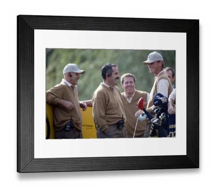 Framed Print : Sam Torrance & Thomas Bjorn Framed Print : Sam Torrance & Thomas Bjorn