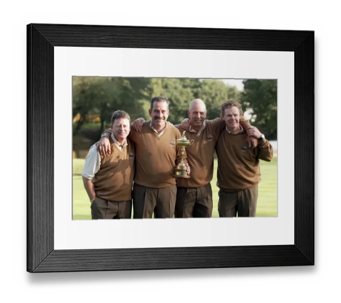 Framed Print : Woosnam, Torrance, James, Haeggma Framed Print : Woosnam, Torrance, James, Haeggma
