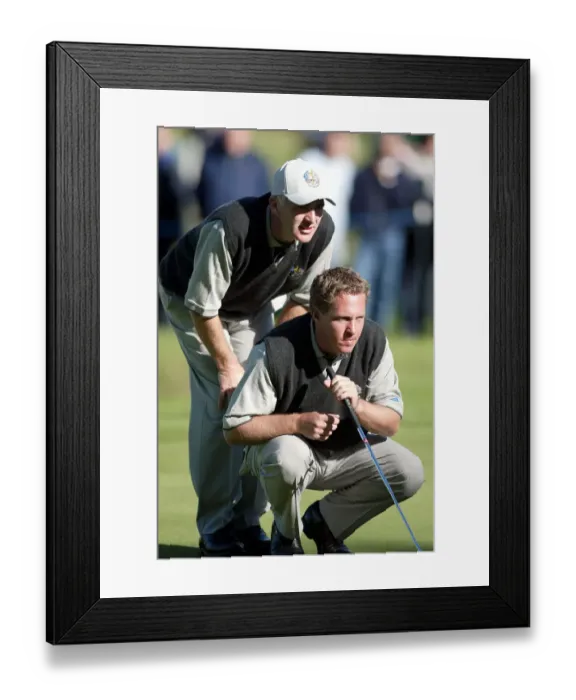 Framed Print : Phillip Price & Niclas Fasth Framed Print : Phillip Price & Niclas Fasth