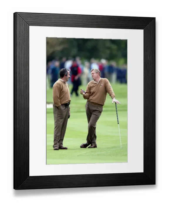 Framed Print : Sam Torrance, Colin Montgomerie Framed Print : Sam Torrance, Colin Montgomerie