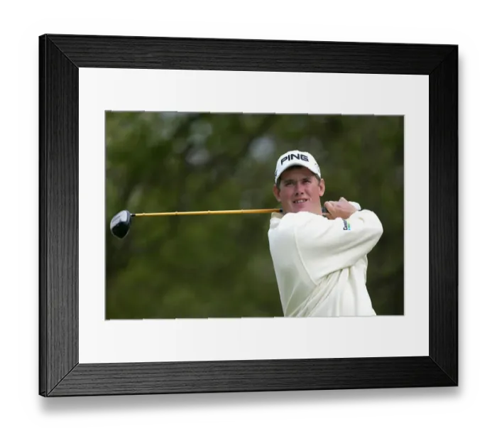 Framed Print : Lee Westwood Framed Print : Lee Westwood