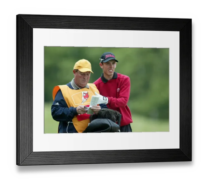 Framed Print : Charl Schwartzel Framed Print : Charl Schwartzel