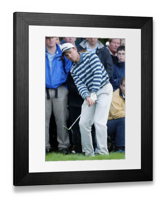 Framed Print : Ignacio Garrido Plays His Shot To Birdie 18th Framed Print : Ignacio Garrido Plays His Shot To Birdie 18th