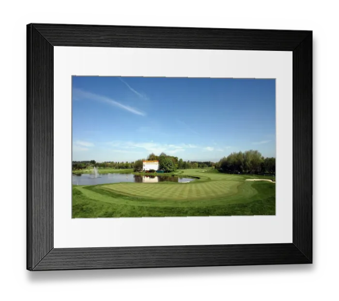 Framed Print : 9th Green The Brabazon, The Belfry B and H International Open The Belfry Framed Print : 9th Green The Brabazon, The Belfry B and H International Open The Belfry