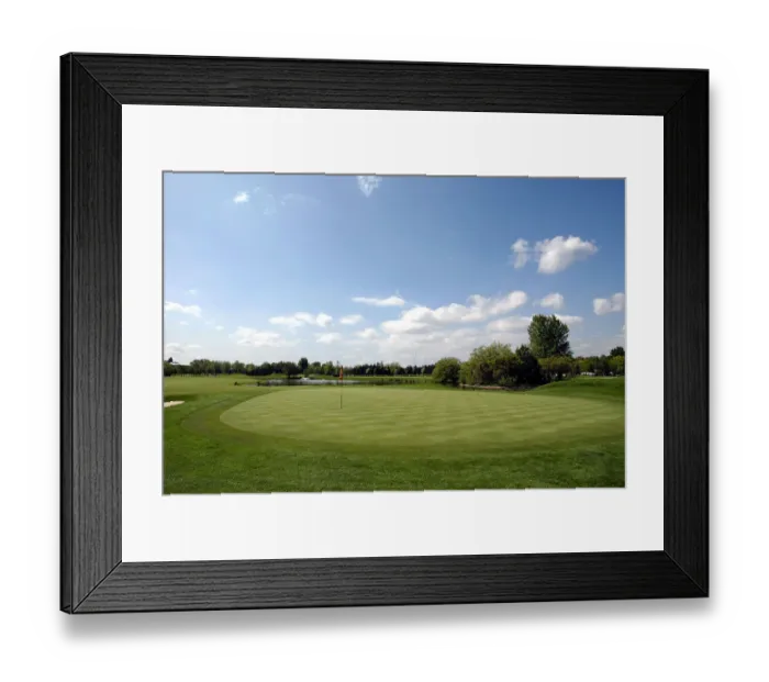 Framed Print : 6th Green The Brabazon, The Belfry B and H International Open The Belfry