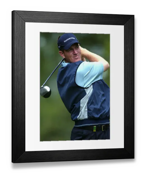 Framed Print : Greg Owen England Volvo PGA Championship Wentworth