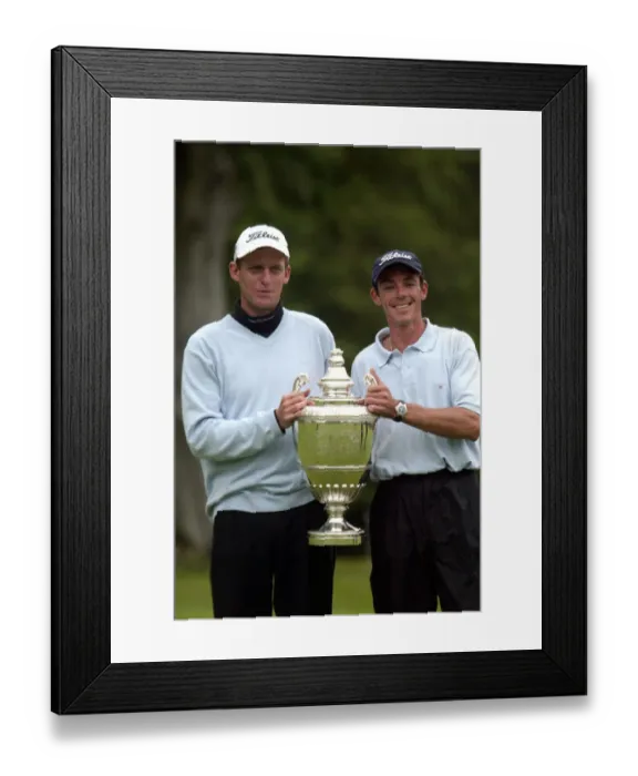 Framed Print : Anders Hansen & Caddie Framed Print : Anders Hansen & Caddie