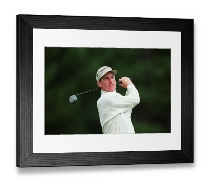 Framed Print : Jim Furyk British Open, Carnoustie, 16 July 1999 Date: 16 July 1999 Framed Print : Jim Furyk British Open, Carnoustie, 16 July 1999 Date: 16 July 1999