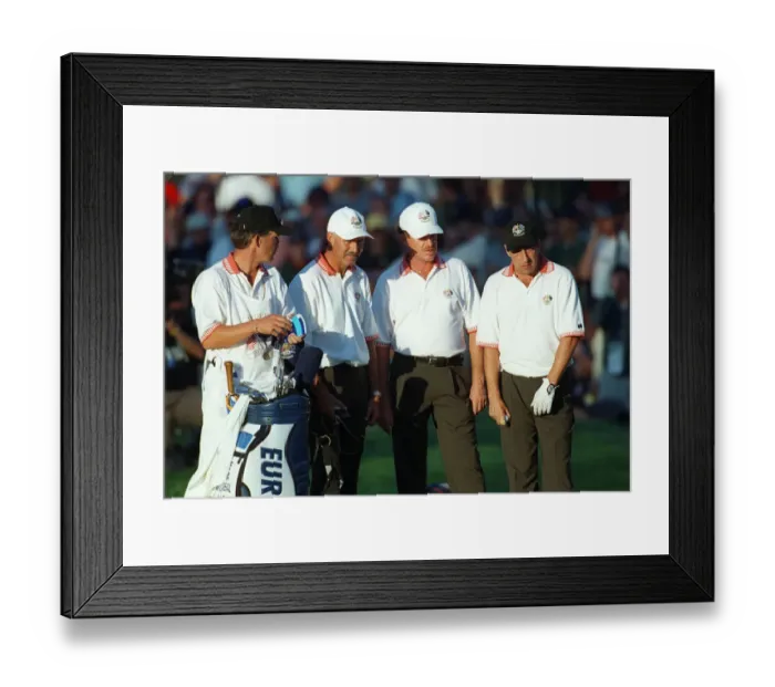 Framed Print : Mark James, Jimenez & Olazabal Framed Print : Mark James, Jimenez & Olazabal