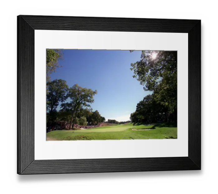 Framed Print : 3rd Green, Brookline Cc Framed Print : 3rd Green, Brookline Cc