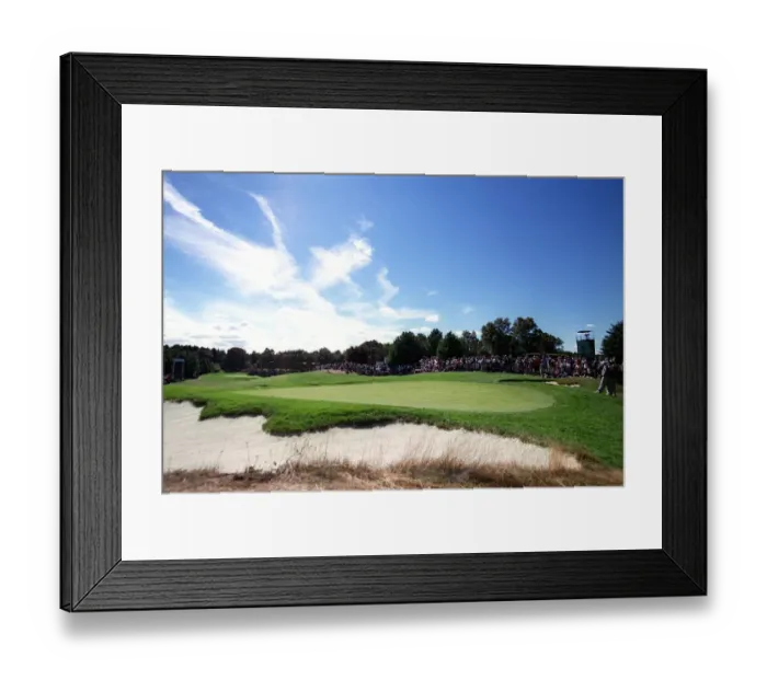 Framed Print : 6th Green, Brookline Cc Framed Print : 6th Green, Brookline Cc