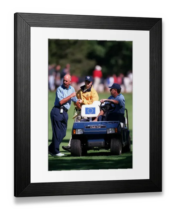 Framed Print : Mark James & Sam Torrance Framed Print : Mark James & Sam Torrance