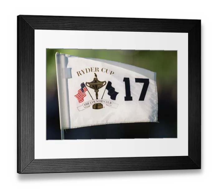 Framed Print : Ryder Cup Flag Framed Print : Ryder Cup Flag