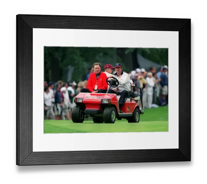 Framed Print : Bruce Lietzke & Ray Floyd Framed Print : Bruce Lietzke & Ray Floyd
