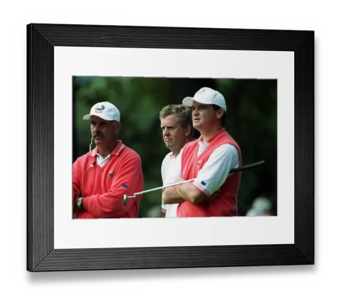 Framed Print : Mark James, Montgomerie, Lawrie