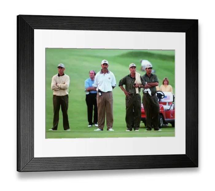 Framed Print : Mark James & Ben Crenshaw Framed Print : Mark James & Ben Crenshaw