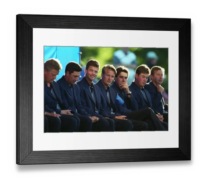 Framed Print : European Team At Closing Cermy Framed Print : European Team At Closing Cermy