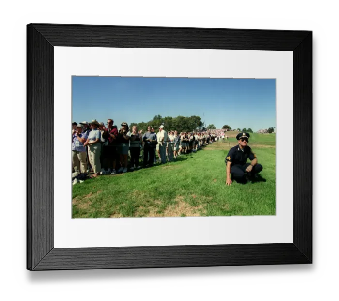 Framed Print : US Sheriff On 6th Hole Framed Print : US Sheriff On 6th Hole